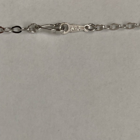 Scorpio zodiac pendant with 18” chain Sterling silver NEW Vintage - Picture 6 of 9